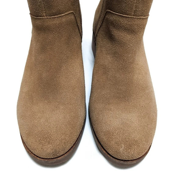 Lucky Brand Prenma Suede Tan Ankle Bootie size 6 - Picture 7 of 7